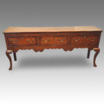 George III oak dresser base Now Sold