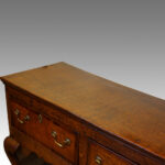 George III oak dresser base Now Sold - Image 5