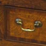 George III oak dresser base Now Sold - Image 3