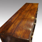 Georgian oak dresser base - Image 6