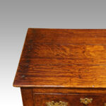 Georgian oak pot board dresser base - Image 4