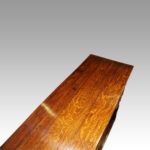 Georgian oak pot board dresser base - Image 3