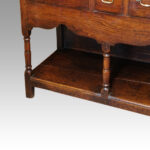 Georgian oak pot board dresser - Image 5