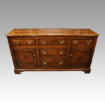Georgian oak dresser cupboard base