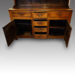 Georgian oak dresser - Image 5
