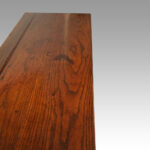 Georgian oak inlaid dresser base - Image 8