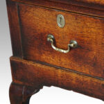 Georgian oak long dresser base - Image 9
