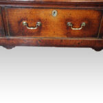 Georgian oak long dresser base - Image 11