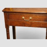 Georgian oak long pot board dresser base - Image 3