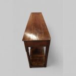 Georgian oak long pot board dresser base - Image 2