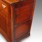 Georgian oak north country dresser with rack - Image 7