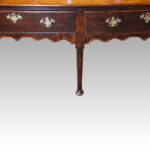 Georgian oak dresser base - Image 7