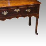 Georgian oak dresser base - Image 4