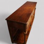 Georgian oak pot board dresser base - Image 2