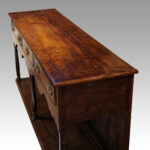 Georgian oak pot board dresser - Image 4