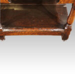 George III oak dresser base - Image 12