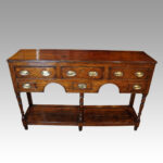 Georgian oak pot board dresser