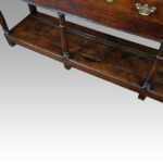 Georgian oak pot board dresser base - Image 2
