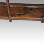 Georgian oak pot board dresser base - Image 5