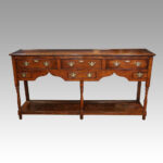 Georgian oak pot board dresser - Image 7