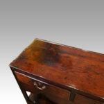 Georgian oak rustic dresser base  - Image 5