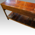 Georgian oak rustic dresser base  - Image 10