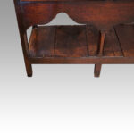 Georgian oak rustic dresser base  - Image 3