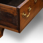 Georgian oak dresser base - Image 10