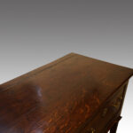 Georgian oak dresser base - Image 9