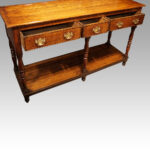 Georgian pot board dresser base - Image 7