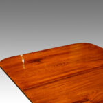 Georgian style 3 pedestal mahogany dining table - Image 5