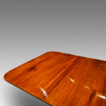 Georgian style 3 pedestal mahogany dining table - Image 3