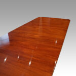 Georgian style large mahogany dining table - Image 2