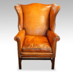 Georgian style wing chair - Image 2