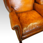 Georgian style wing chair - Image 11
