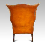 Georgian style wing chair - Image 5