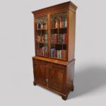 Georgian style mahogany bookcase - Image 9
