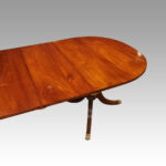 Georgian style mahogany dining table - Image 8