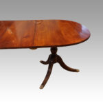 Georgian style mahogany dining table - Image 6