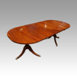 Georgian style mahogany dining table - Image 9