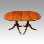 Georgian style mahogany dining table - Image 2