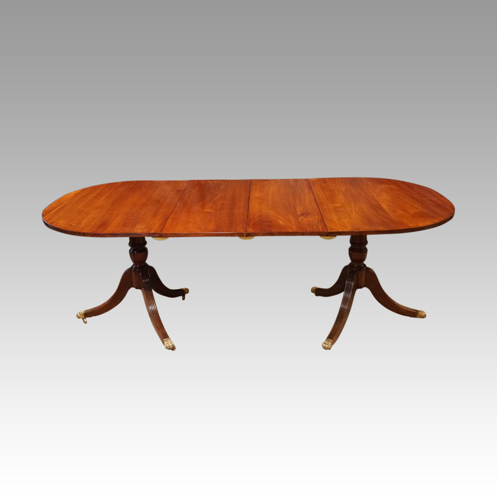 Georgian-style-mahogany-dining-table.jpg Georgian style mahogany dining table - Image 1