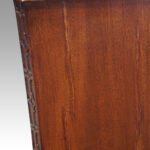 Georgian style mahogany serpentine chest - Image 9