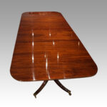 Georgian style mahogany dining table - Image 6