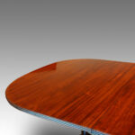 Georgian style twin pillar dining table - Image 7