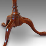 Georgian style twin pillar dining table - Image 6
