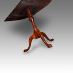 Georgian style twin pillar dining table - Image 5