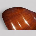 Georgian style mahogany dining table - Image 6