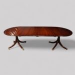 Georgian style mahogany dining table - Image 7