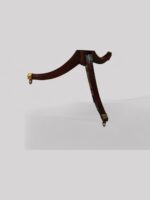 George V mahogany pedestal dining table - Image 3